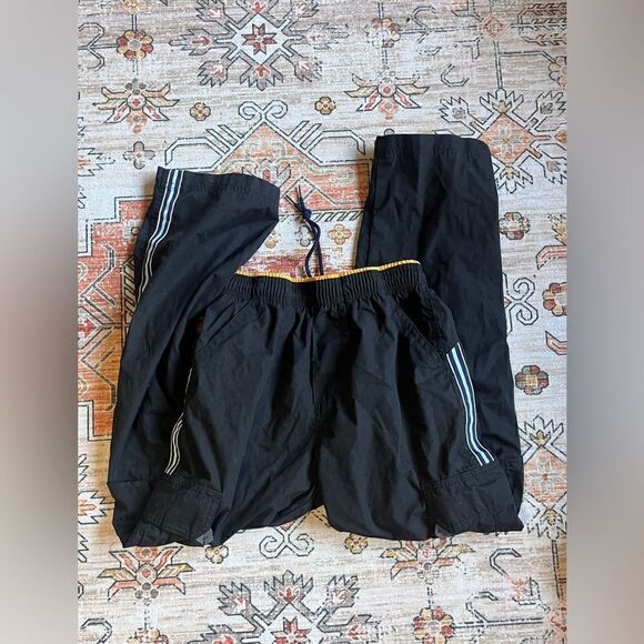 CIRCO SIDE STRIPE CARGO STYLE TRACK PANTS BLUE YELLOW WHITE BOYS SIZE M/8 - Picture 6 of 9